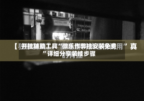 开挂辅助工具“微乐作弊挂安装免费”详细分享装挂步骤-第1张图片
