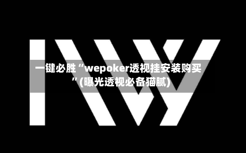 一键必胜“wepoker透视挂安装购买	”(曝光透视必备猫腻)-第1张图片