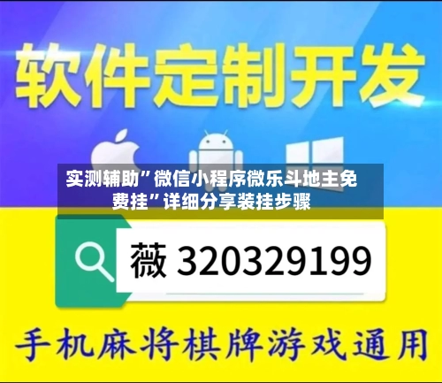 实测辅助”微信小程序微乐斗地主免费挂”详细分享装挂步骤-第1张图片