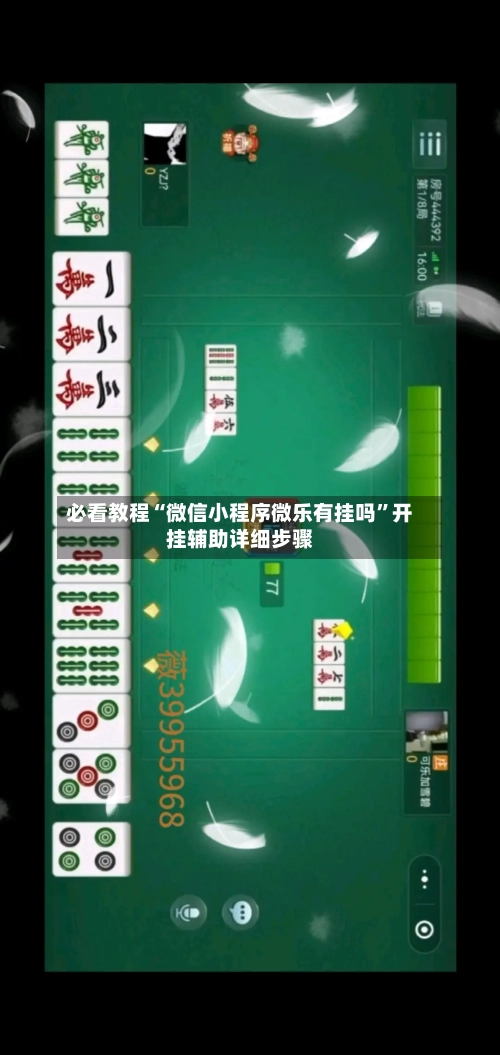 必看教程“微信小程序微乐有挂吗”开挂辅助详细步骤-第1张图片