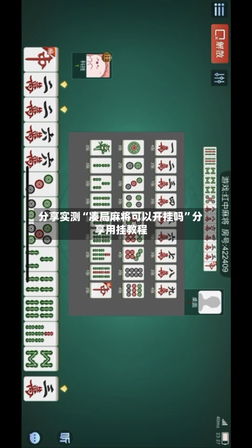 分享实测“凑局麻将可以开挂吗”分享用挂教程-第1张图片