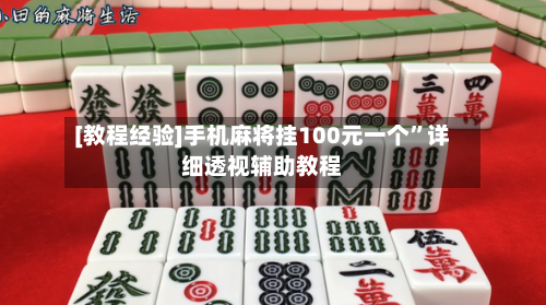 [教程经验]手机麻将挂100元一个	”详细透视辅助教程-第1张图片