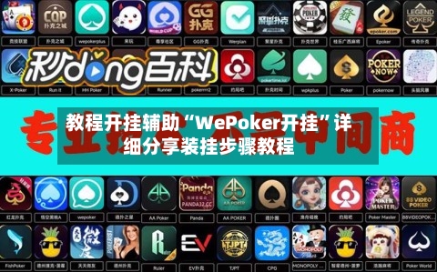 教程开挂辅助“WePoker开挂	”详细分享装挂步骤教程-第1张图片