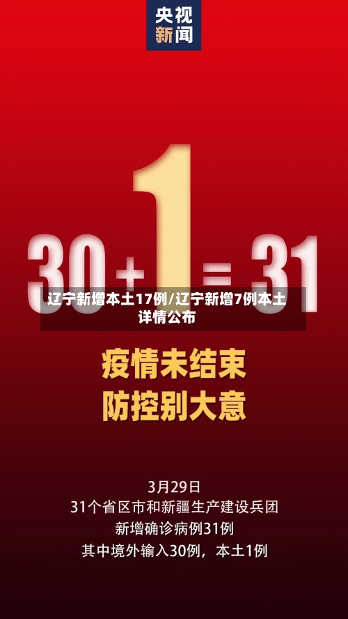 辽宁新增本土17例/辽宁新增7例本土详情公布-第1张图片
