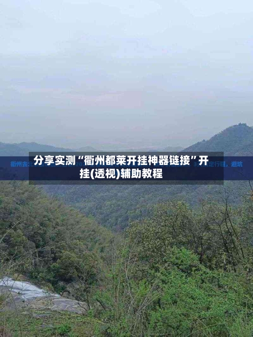 分享实测“衢州都莱开挂神器链接”开挂(透视)辅助教程-第1张图片