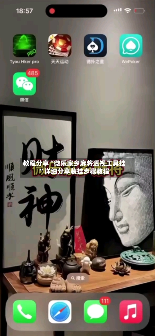 教程分享“微乐家乡麻将透视工具挂”详细分享装挂步骤教程-第1张图片