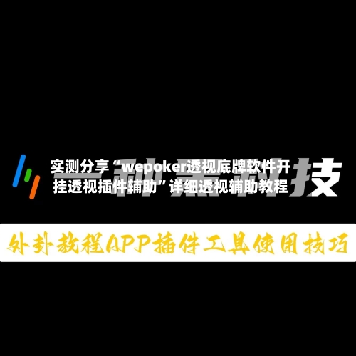 实测分享“wepoker透视底牌软件开挂透视插件辅助”详细透视辅助教程-第1张图片
