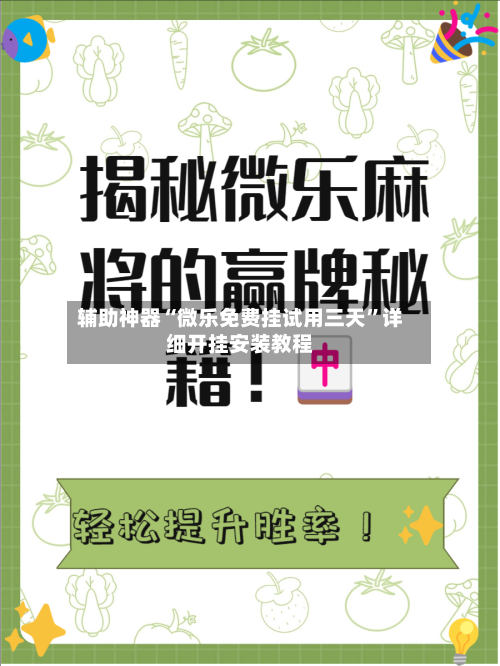 辅助神器“微乐免费挂试用三天”详细开挂安装教程-第1张图片