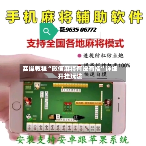 实操教程“微信麻将有没有挂”详细开挂玩法-第1张图片