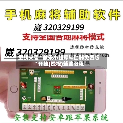 重磅来袭“微乐小程序辅助器免费版	”开挂(透视)辅助教程-第1张图片