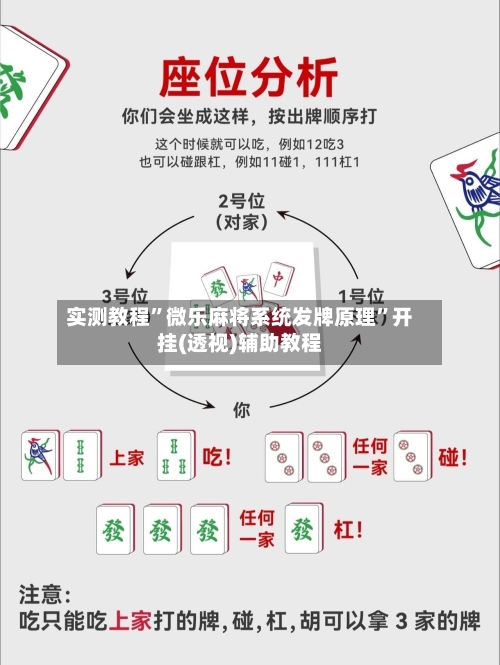 实测教程”微乐麻将系统发牌原理”开挂(透视)辅助教程-第1张图片