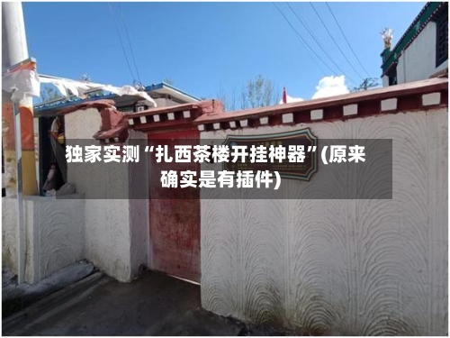 独家实测“扎西茶楼开挂神器	”(原来确实是有插件)-第1张图片