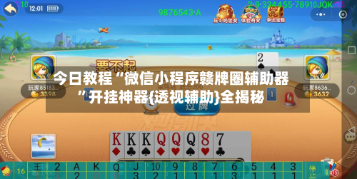 今日教程“微信小程序赣牌圈辅助器”开挂神器{透视辅助}全揭秘-第1张图片