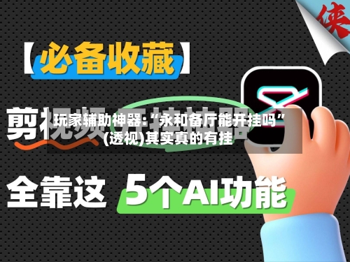 玩家辅助神器:“永和备厅能开挂吗”(透视)其实真的有挂-第1张图片