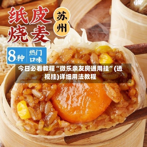 今日必看教程“微乐亲友房通用挂”(透视挂)详细用法教程-第1张图片