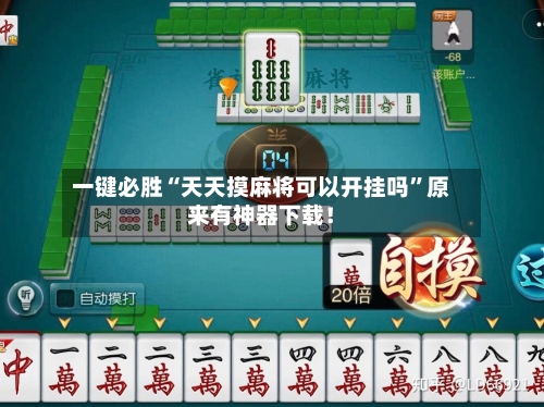 一键必胜“天天摸麻将可以开挂吗”原来有神器下载！-第1张图片