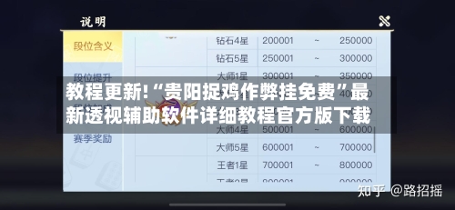 教程更新!“贵阳捉鸡作弊挂免费	”最新透视辅助软件详细教程官方版下载-第1张图片