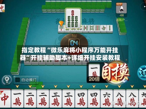 指定教程“微乐麻将小程序万能开挂器”开挂辅助脚本+详细开挂安装教程-第1张图片