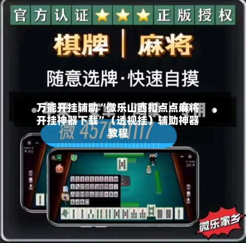 万能开挂辅助“微乐山西扣点点麻将开挂神器下载”（透视挂）辅助神器教程-第1张图片