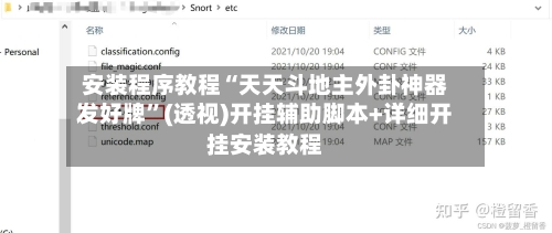 安装程序教程“天天斗地主外卦神器发好牌”(透视)开挂辅助脚本+详细开挂安装教程-第1张图片