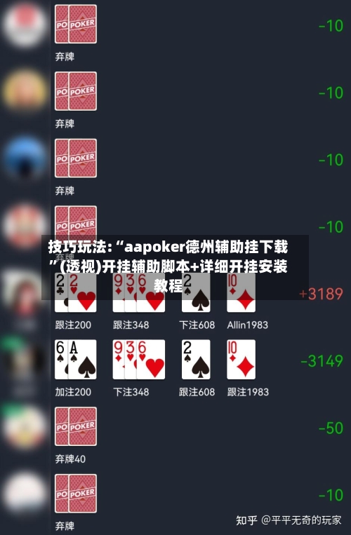 技巧玩法:“aapoker德州辅助挂下载”(透视)开挂辅助脚本+详细开挂安装教程-第1张图片