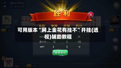 可用版本“网上金花有挂不	”开挂(透视)辅助教程-第1张图片