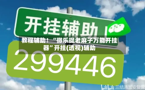 教程辅助！“微乐捉老麻子万能开挂器”开挂(透视)辅助-第1张图片