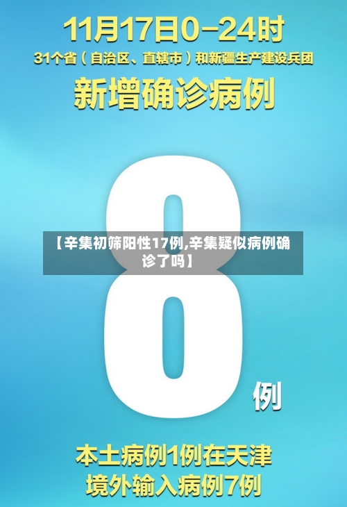 【辛集初筛阳性17例,辛集疑似病例确诊了吗】-第1张图片
