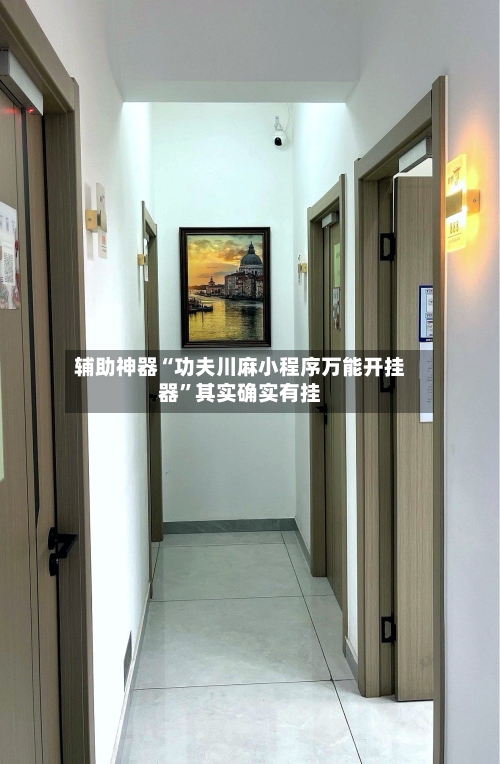 辅助神器“功夫川麻小程序万能开挂器	”其实确实有挂-第1张图片