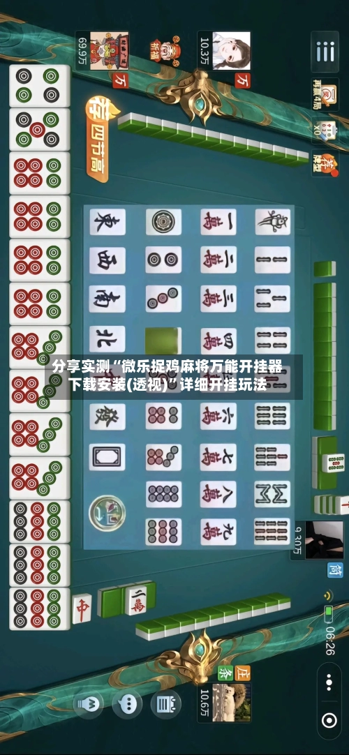 分享实测“微乐捉鸡麻将万能开挂器下载安装(透视)”详细开挂玩法-第1张图片