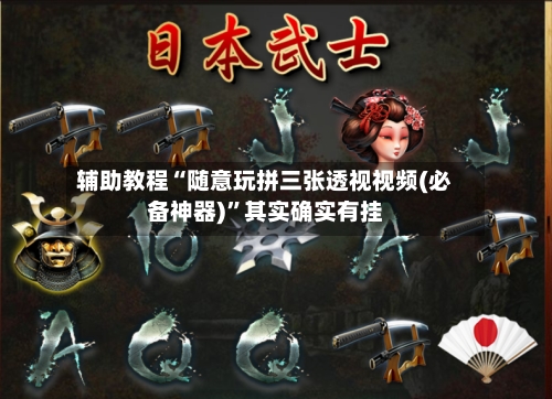 辅助教程“随意玩拼三张透视视频(必备神器)	”其实确实有挂-第1张图片