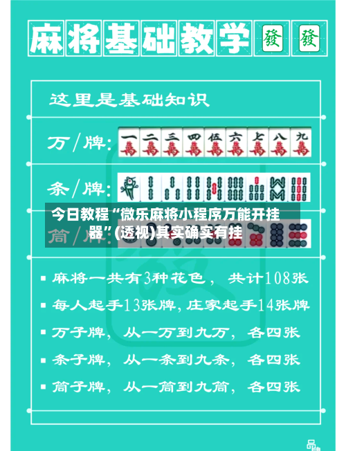今日教程“微乐麻将小程序万能开挂器”(透视)其实确实有挂-第1张图片