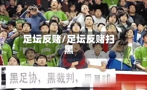 足坛反赌/足坛反赌扫黑-第1张图片