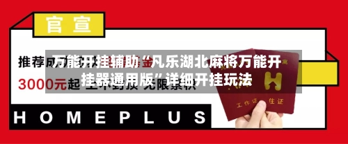 万能开挂辅助“凡乐湖北麻将万能开挂器通用版”详细开挂玩法-第1张图片