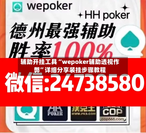 辅助开挂工具“wepoker辅助透视作弊”详细分享装挂步骤教程-第1张图片