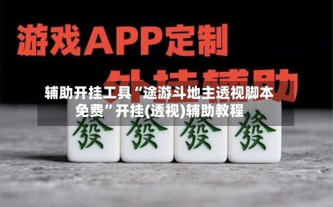 辅助开挂工具“途游斗地主透视脚本免费”开挂(透视)辅助教程-第1张图片