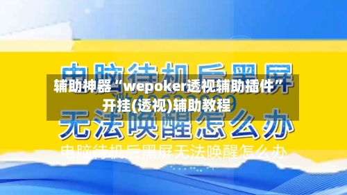 辅助神器“wepoker透视辅助插件	”开挂(透视)辅助教程-第1张图片