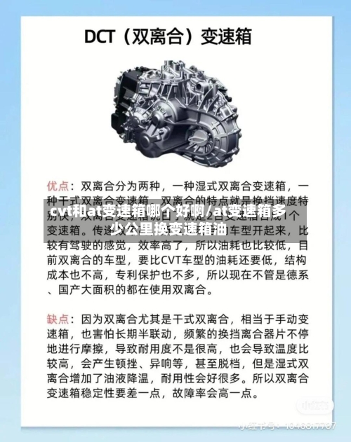 cvt和at变速箱哪个好啊/at变速箱多少公里换变速箱油-第1张图片