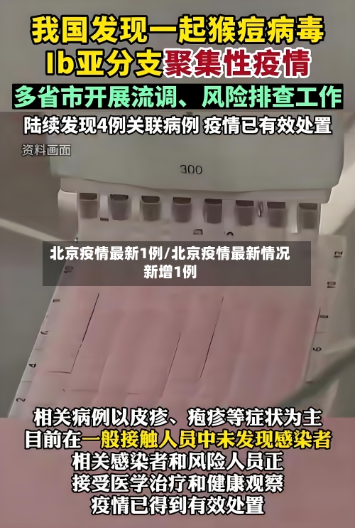 北京疫情最新1例/北京疫情最新情况新增1例-第1张图片