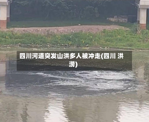 四川河道突发山洪多人被冲走(四川 洪涝)-第1张图片