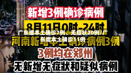 广东增本土确诊7例	、无症状20例/广东增本土确诊11例-第1张图片