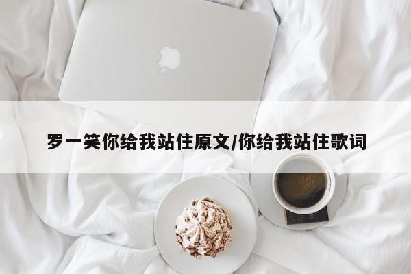 罗一笑你给我站住原文/你给我站住歌词